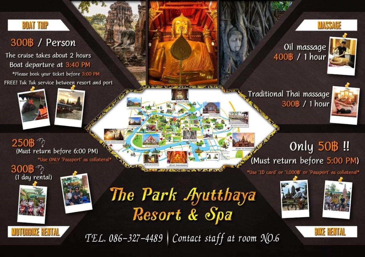 The Park Ayutthaya Resort And Spa Ngoại thất bức ảnh